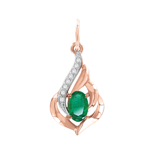 Anhänger mit Achat und Zirkonia 