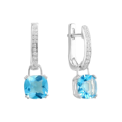 Ohrhänger mit Zirkonia 