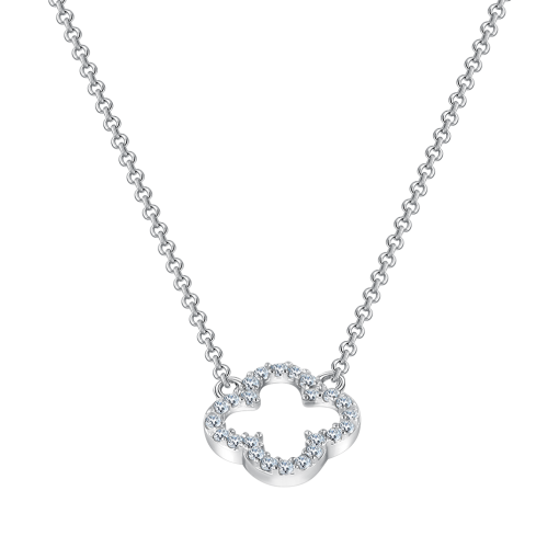 Колье с фианитами 