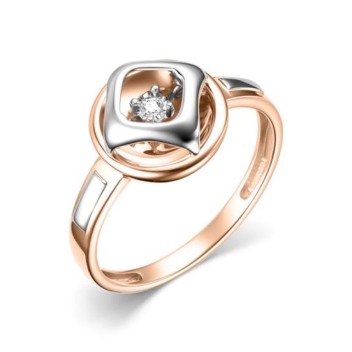 Кольцо с бриллиантом 