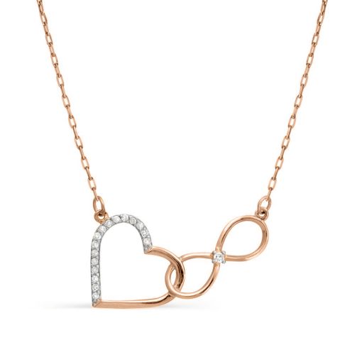 Collier mit Brillanten 