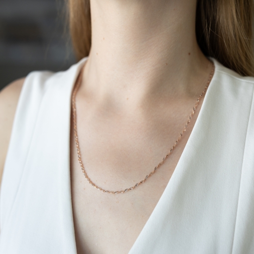Goldkette 55 cm