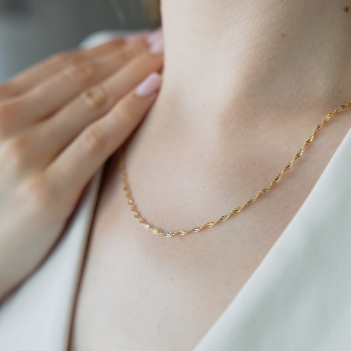 Gelbgold Kette 