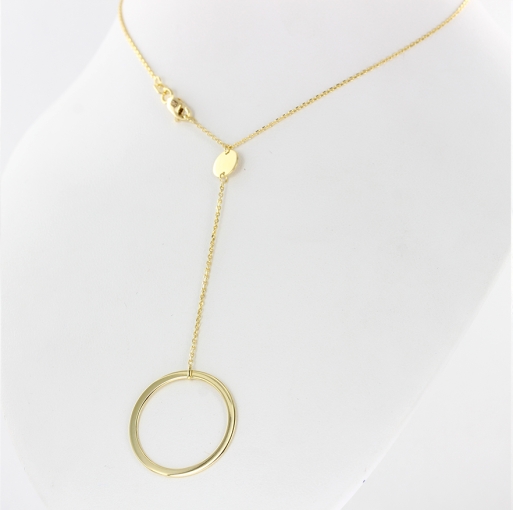 Gelbgold Kette mit Anhänger 