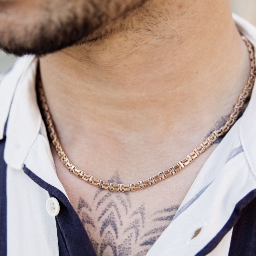 Goldkette und Armband 