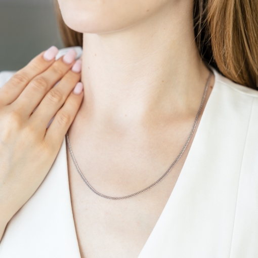 White gold chain 
