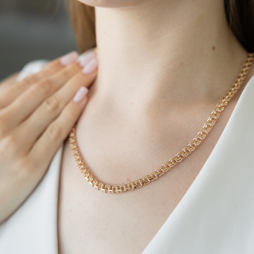 Goldkette oder als Armband massiv 