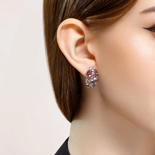 Ohrhänger mit Amethyst und Zirkonia 