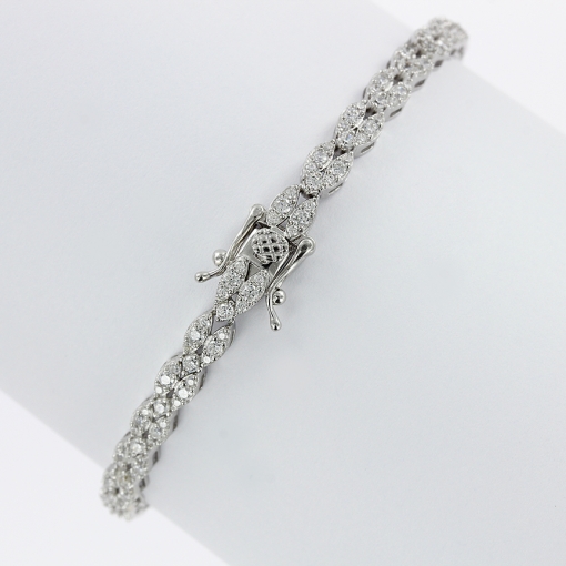 Bracelet with zirconia 