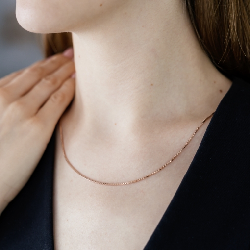 Gold-plated chain 60 cm