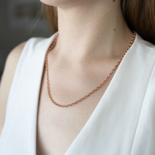 Gold chain and bracelet 