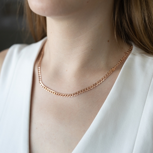 Gold chain or bracelet 21 cm