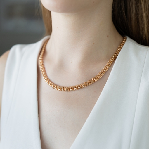 Goldkette oder als Armband massiv 