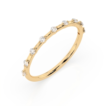 Damenring mit Brillanten 