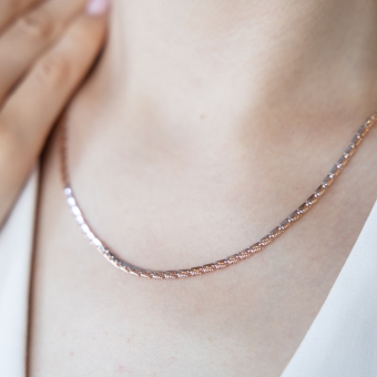 Goldkette 55 cm 