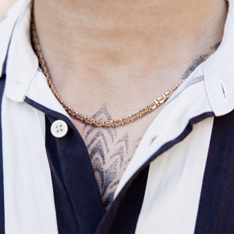 Goldkette und Armband 
