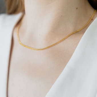 Gelbgold Kette 