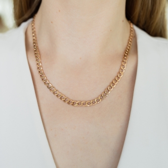 Gold chain or bracelet 60 cm 