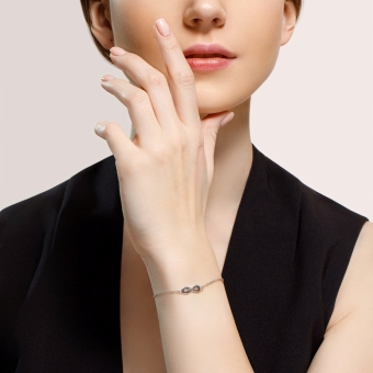 Armband mit Brillanten 16 cm