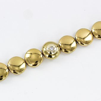Armband aus Keramik mit Brillant 