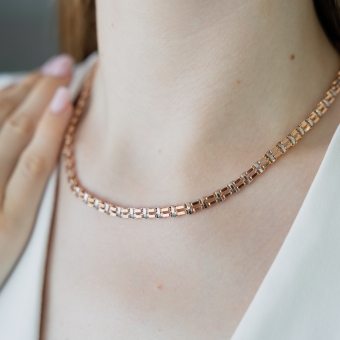 Goldkette und Armband 