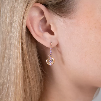 Ohrhänger mit Amethysten 