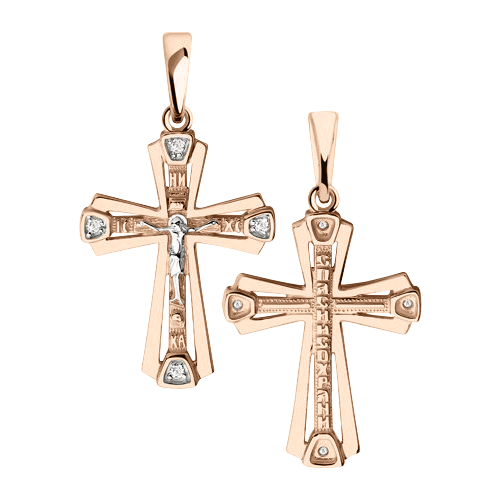 Kreuz-Anhänger Aus 14 Karat Gold 585 – 27 Mm Hoch, Mit Gratis-Gravur & Geschenketui