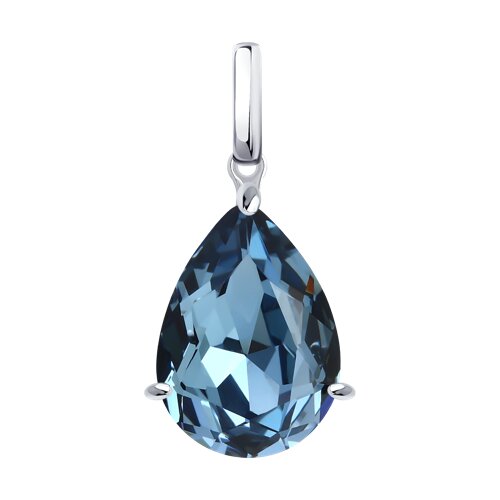 Pendant with crystal 