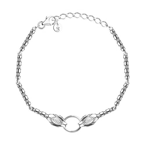 Bracelet with zirconia 