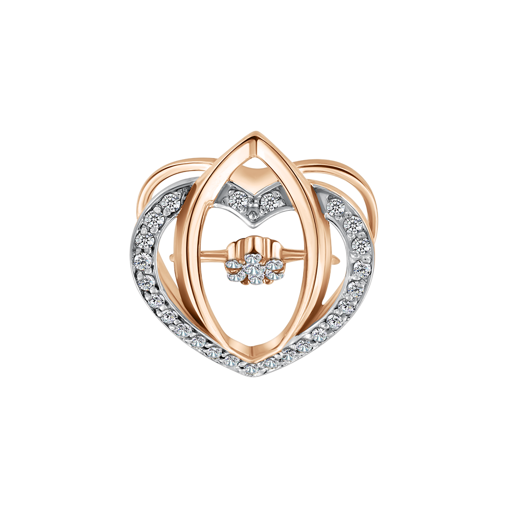 Pendant with diamonds 
