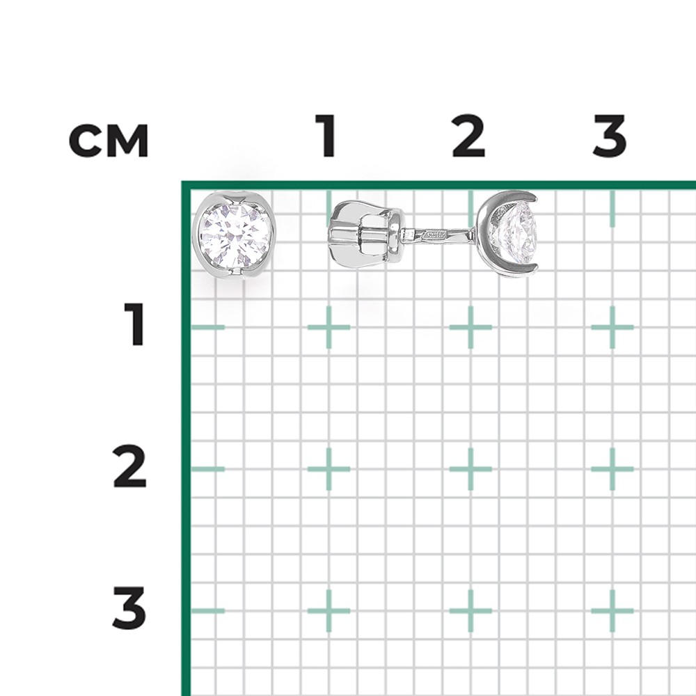 Ohrstecker mit Zirkonia 