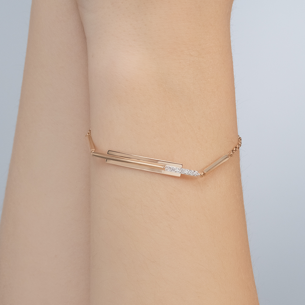 Armband mit Zirkonia 