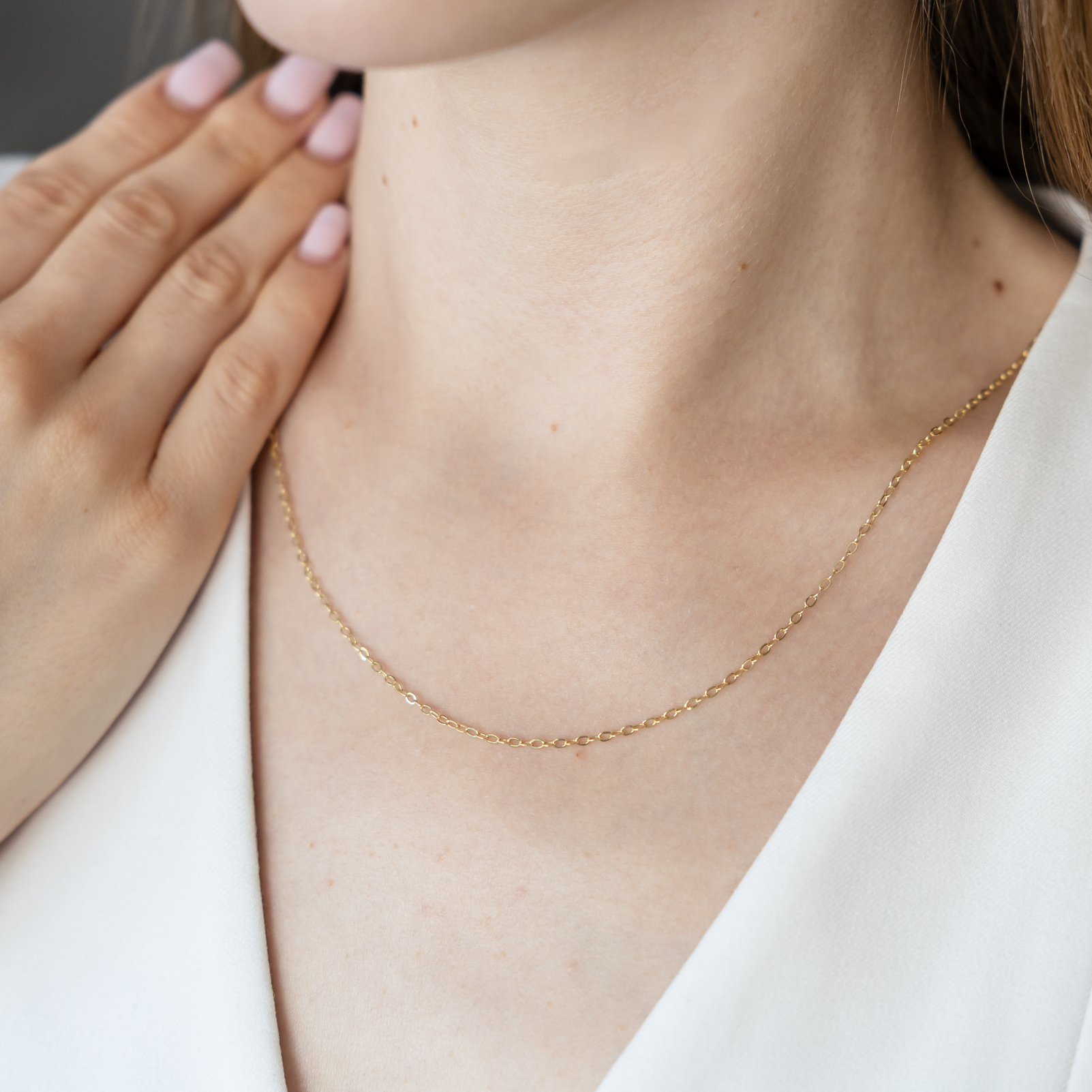Gelbgold Kette 