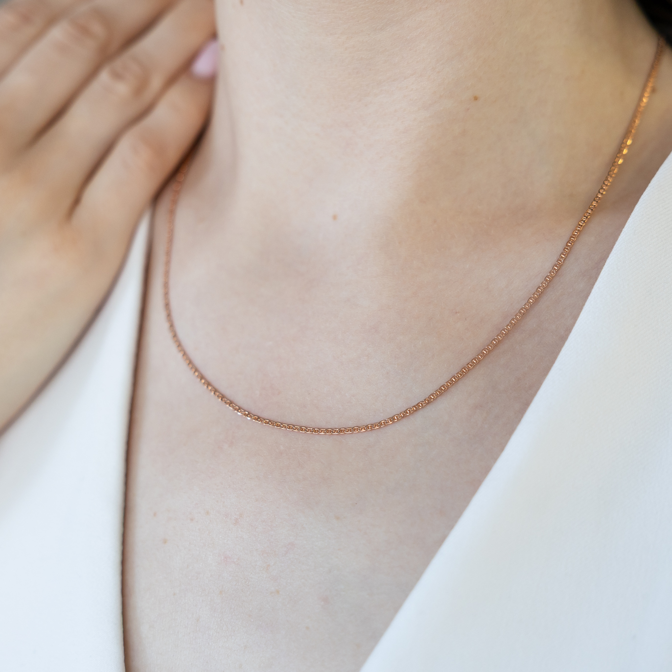 Gold chain 50 cm