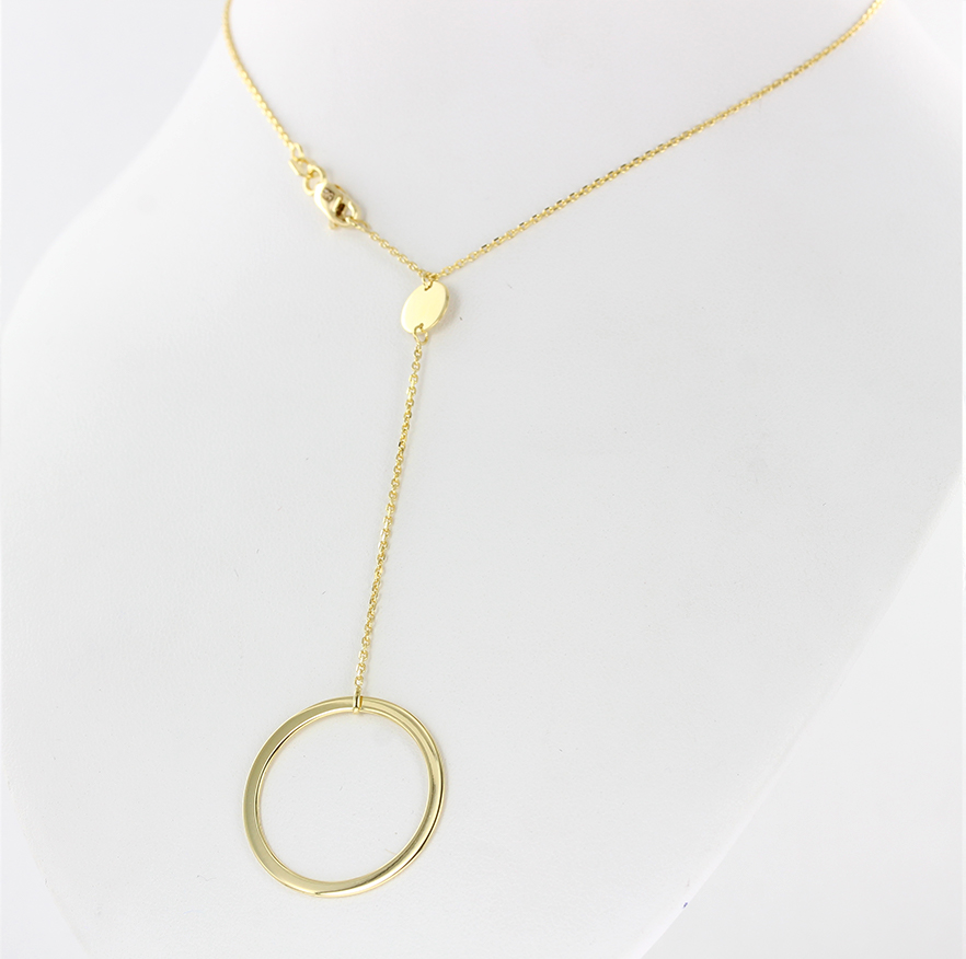 Gelbgold Kette mit Anhänger 