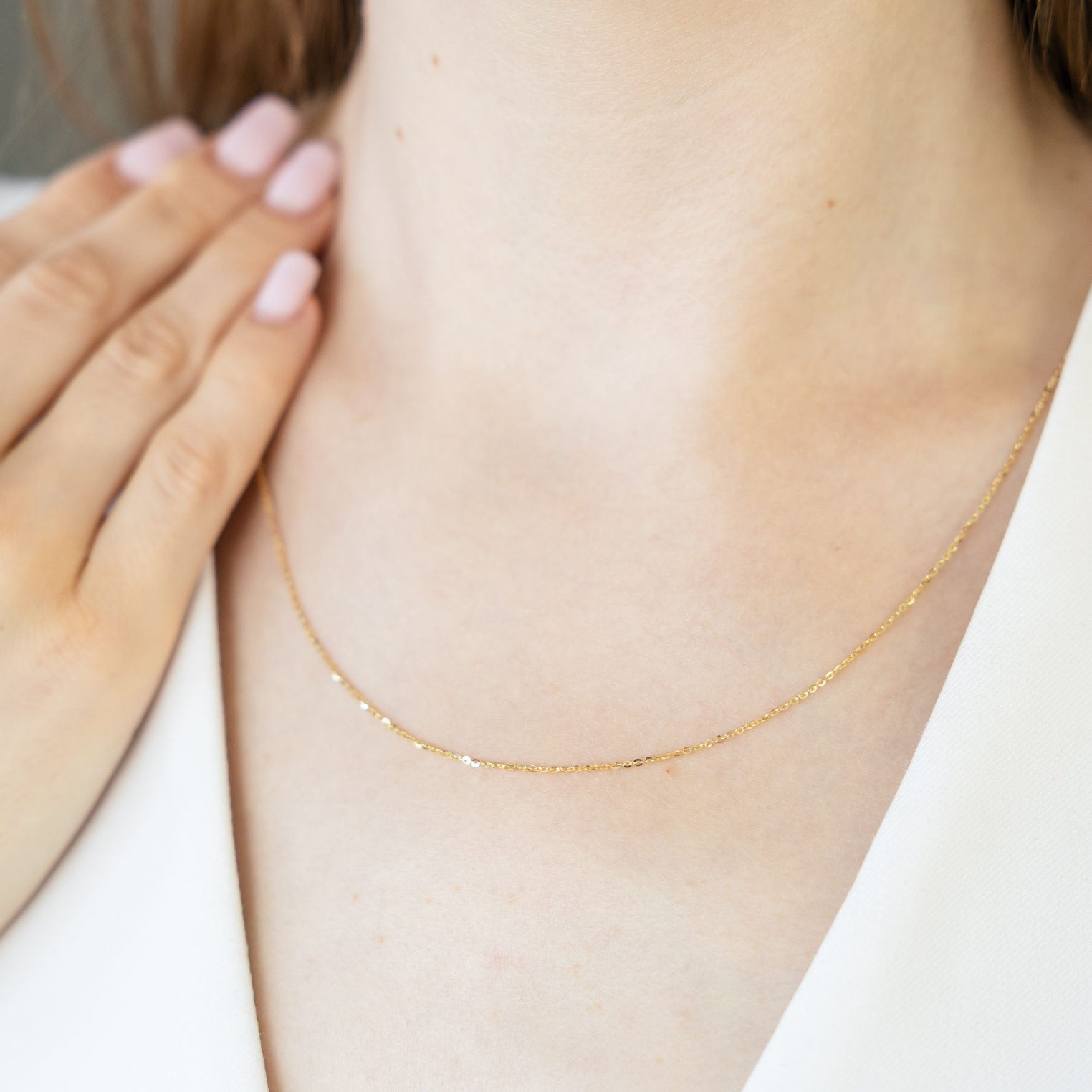 Gelbgold Kette 