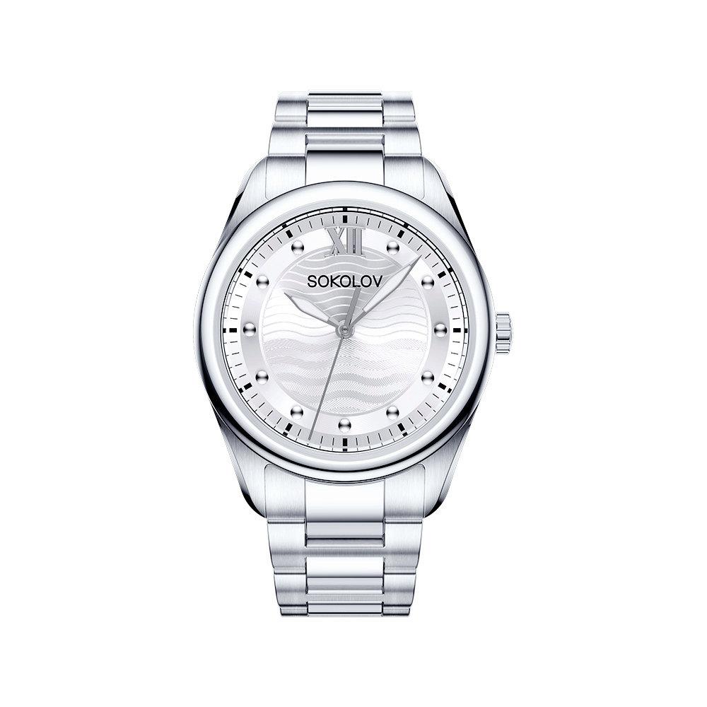 Ladies watch "My world" made of stainless steel by "Sokolov" 