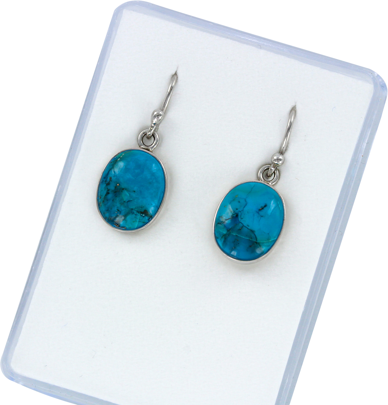 Earrings with turquoise 