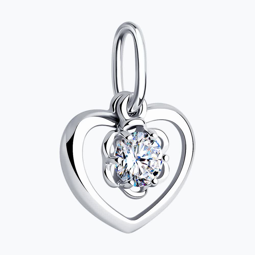 Pendant with zirconia 