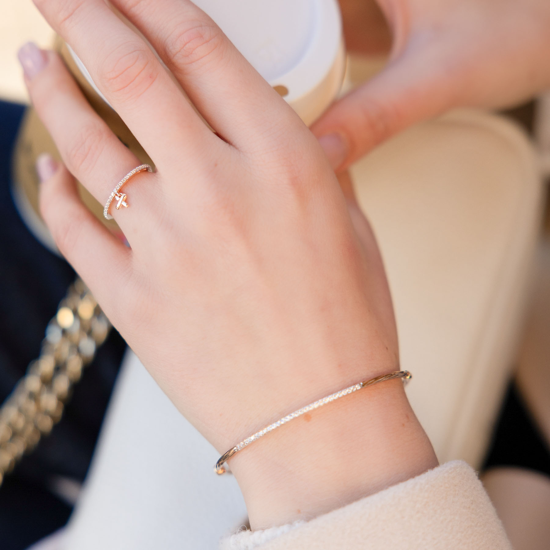 Armband mit Zirkonia 