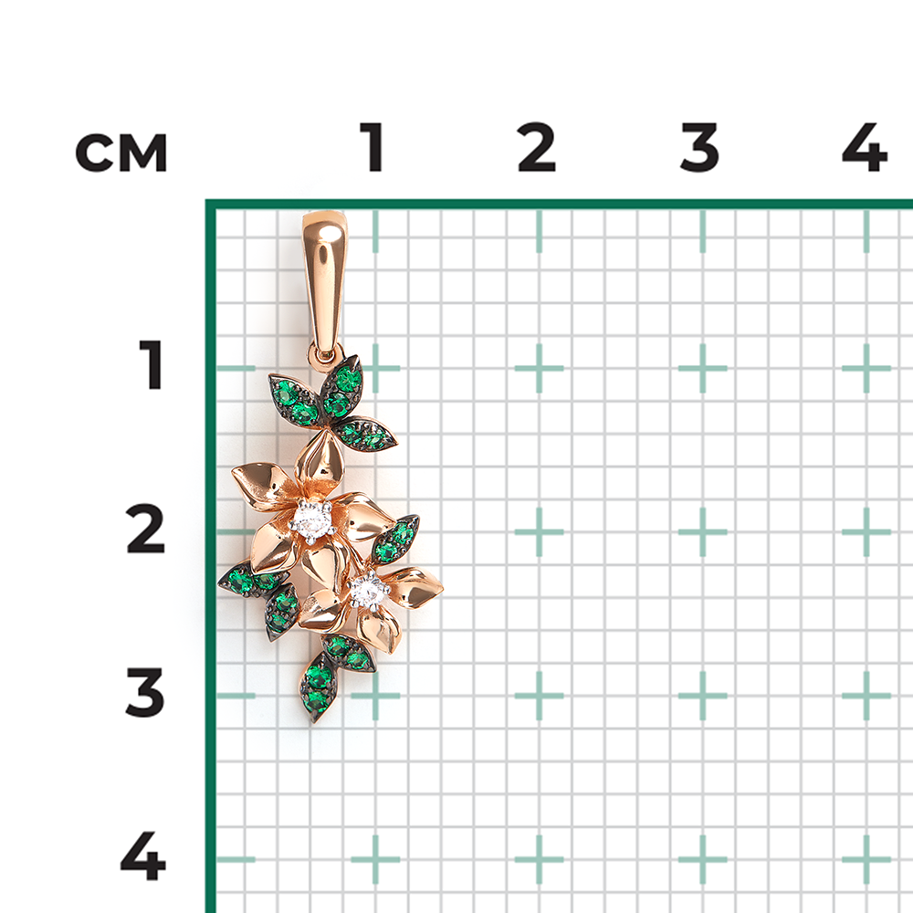 Anhänger mit Zirkonia 