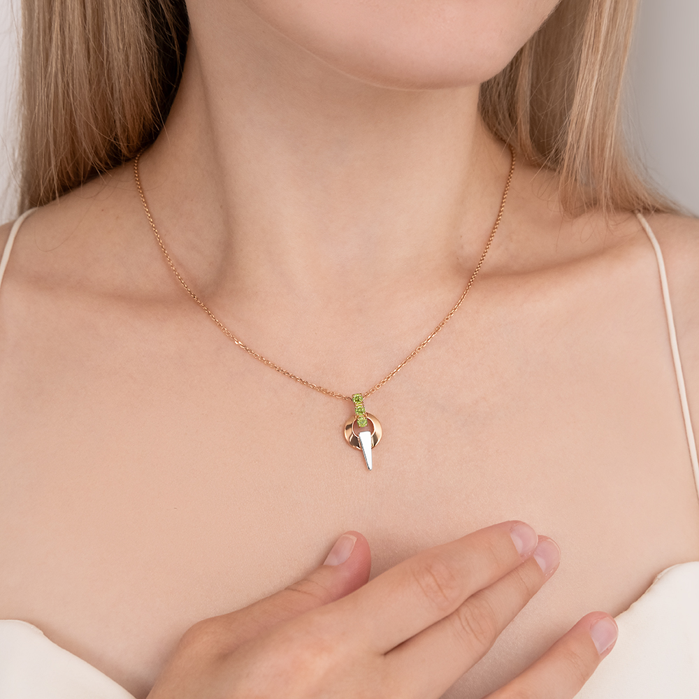 Anhänger mit Chrysolith 