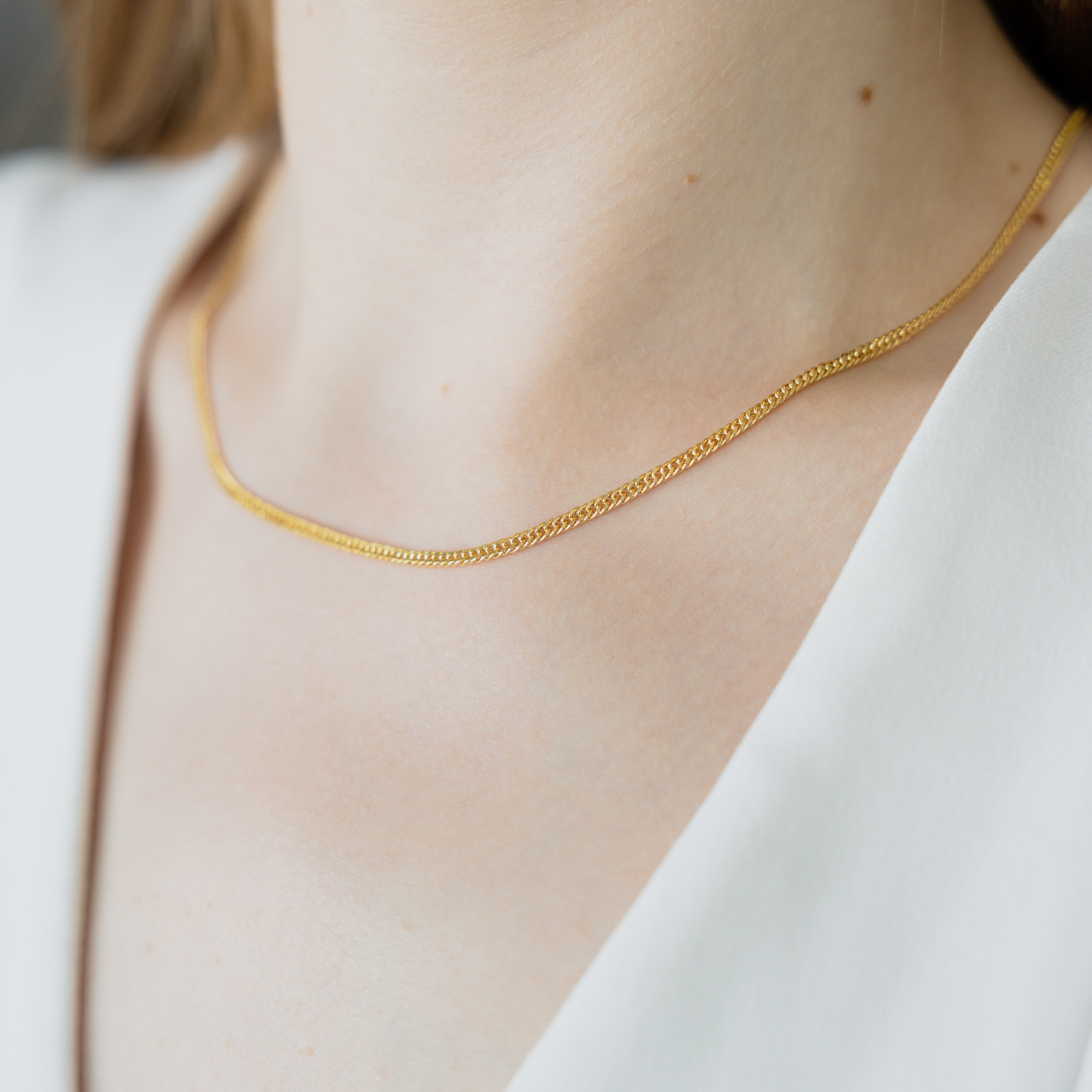Gelbgold Kette 