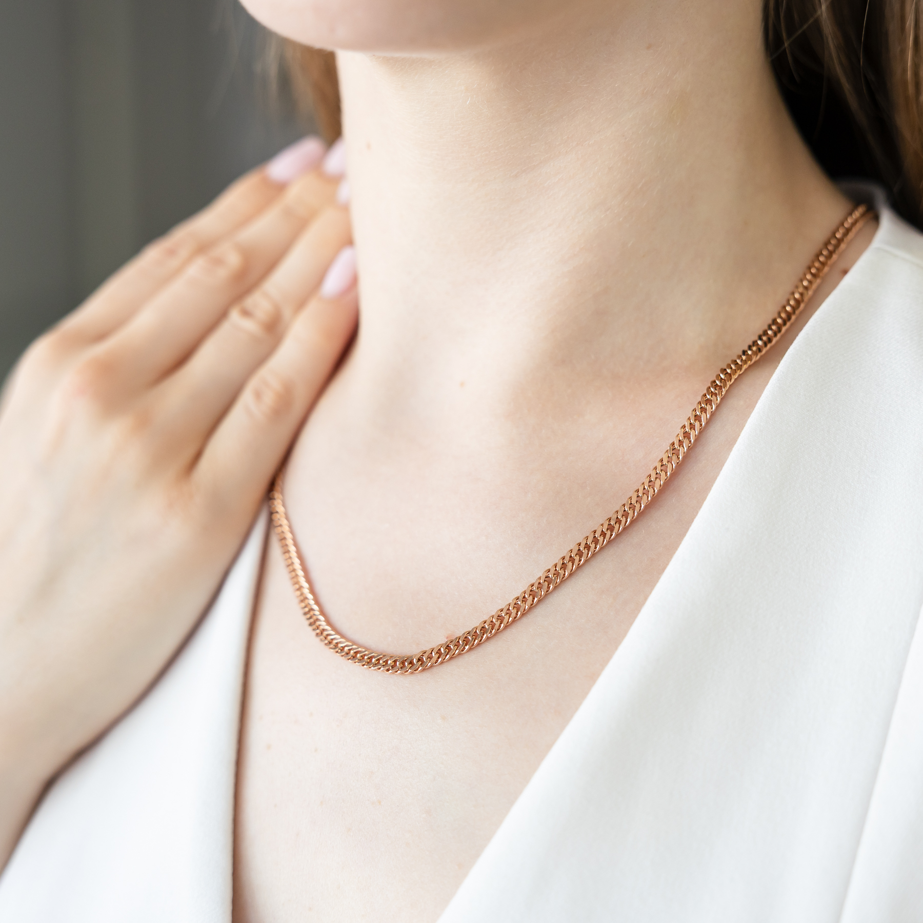 Goldkette und Armband 