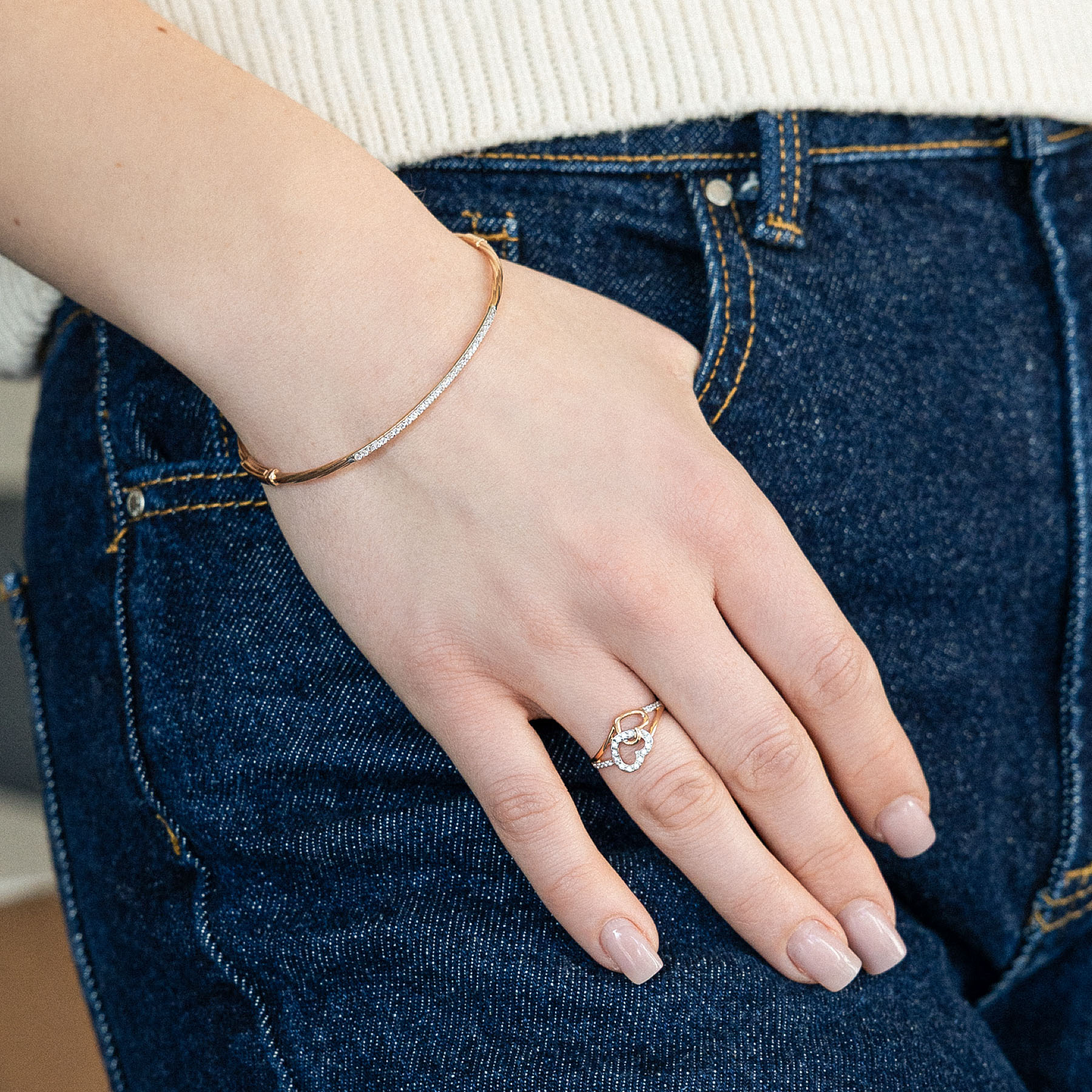 Armband mit Zirkonia 