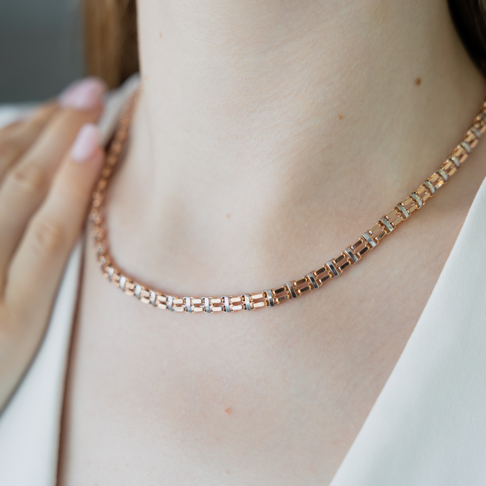 Goldkette und Armband 