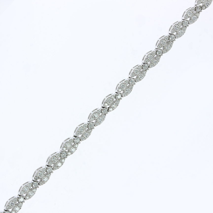 Bracelet with zirconia 